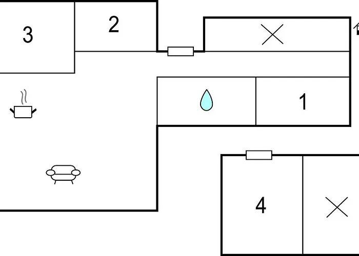 Awesome In Nord-torpa With Kitchen Nord Torpa